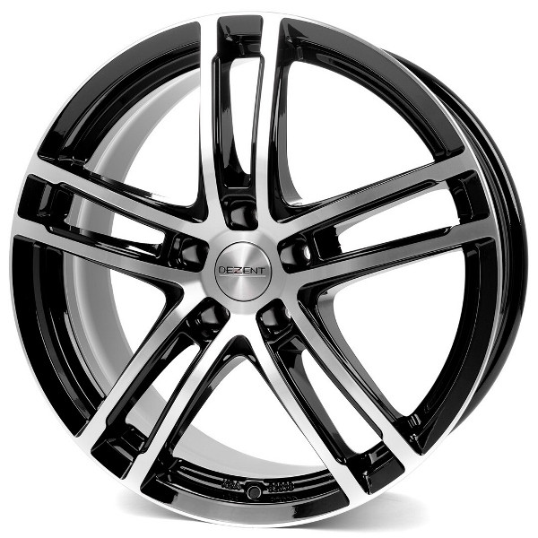 

DEZENT TZ Black polished R18 W8 PCD5x114.3 ET34 DIA71.6