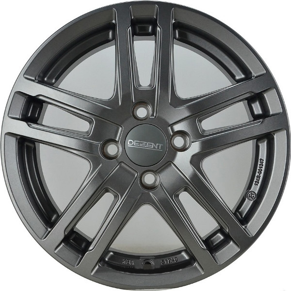 

DEZENT TZ Graphite matt R16 W6.5 PCD4x100 ET45 DIA60.1