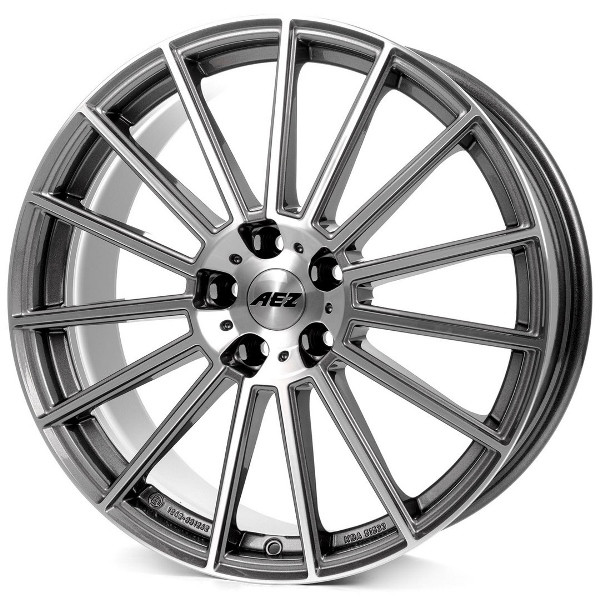 

AEZ Steam Gunmetal polished R19 W8 PCD5x112 ET30 DIA66.6
