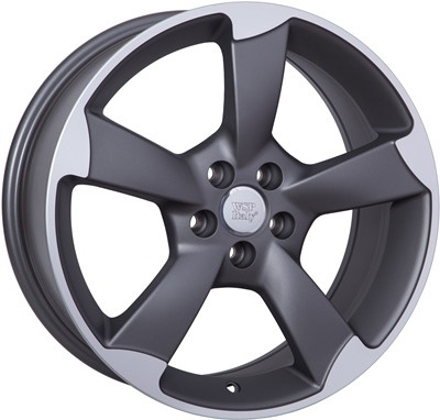 

WSP Italy W567 GIASONE MATT GUN METAL POLISHED R19 W8.5 PCD5x112 ET45 DIA66.6