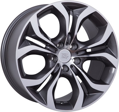 

WSP Italy W674 AURA ANTHRACITE POLISHED R19 W10 PCD5x120 ET21 DIA74.1