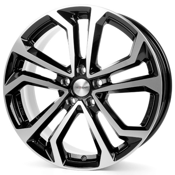 

DEZENT TA Black polished R17 W7 PCD5x114.3 ET38 DIA67.1