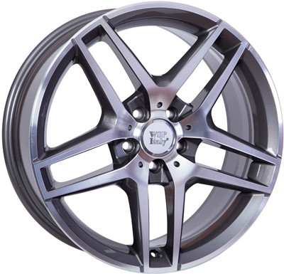 

WSP Italy W771 ENEA ANTHRACITE POLISHED R19 W8.5 PCD5x112 ET38 DIA66.6