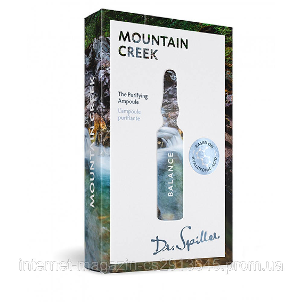 

Ампульный концентрат очищающего действия - Dr. Spiller Balance — Mountain Creek