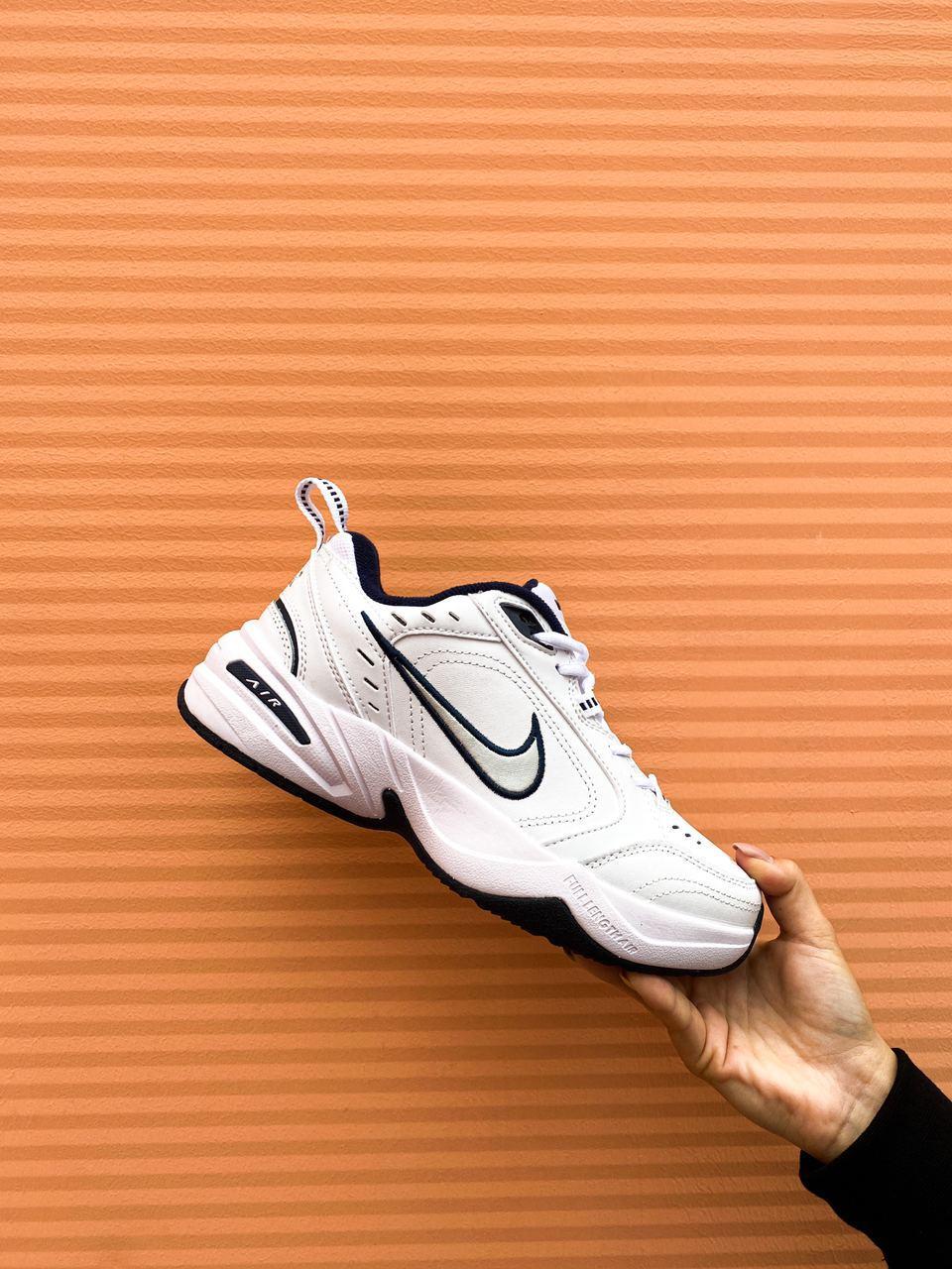 

Мужские Кроссовки Nike Air Monarch "Silver/White" / Найк Аир Монарх Серые Белые 41, Серый