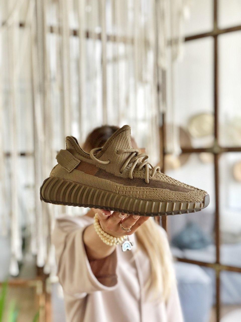 

Мужские кроссовки Adidas Yeezy Boost 350 v2 Marsh / Адидас Изи Буст 350 в2 Болотный 41, Коричневый