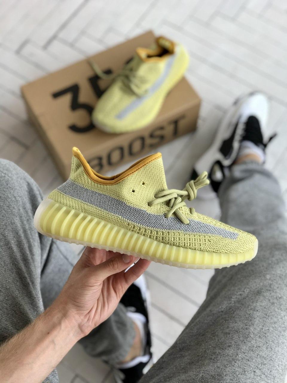 

Мужские кроссовки Adidas Yeezy Boost 350 V2 Yellow / Адидас Изи Буст 350 в2 Желтые 45, Желтый