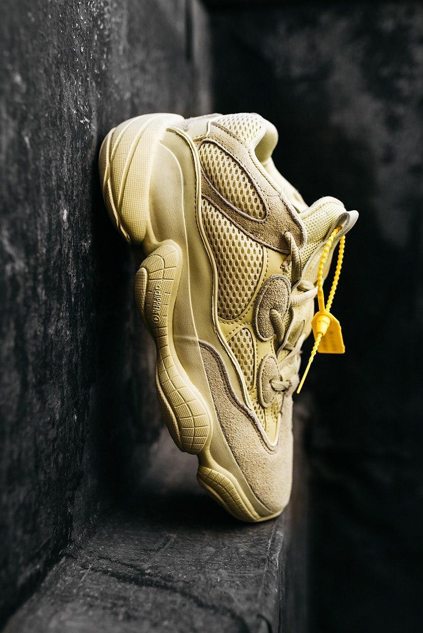 

Мужские кроссовки Adidas Yeezy Boost 500 «Super Moon Yellow” / Адидас Изи 500 Желтые 45, Желтый