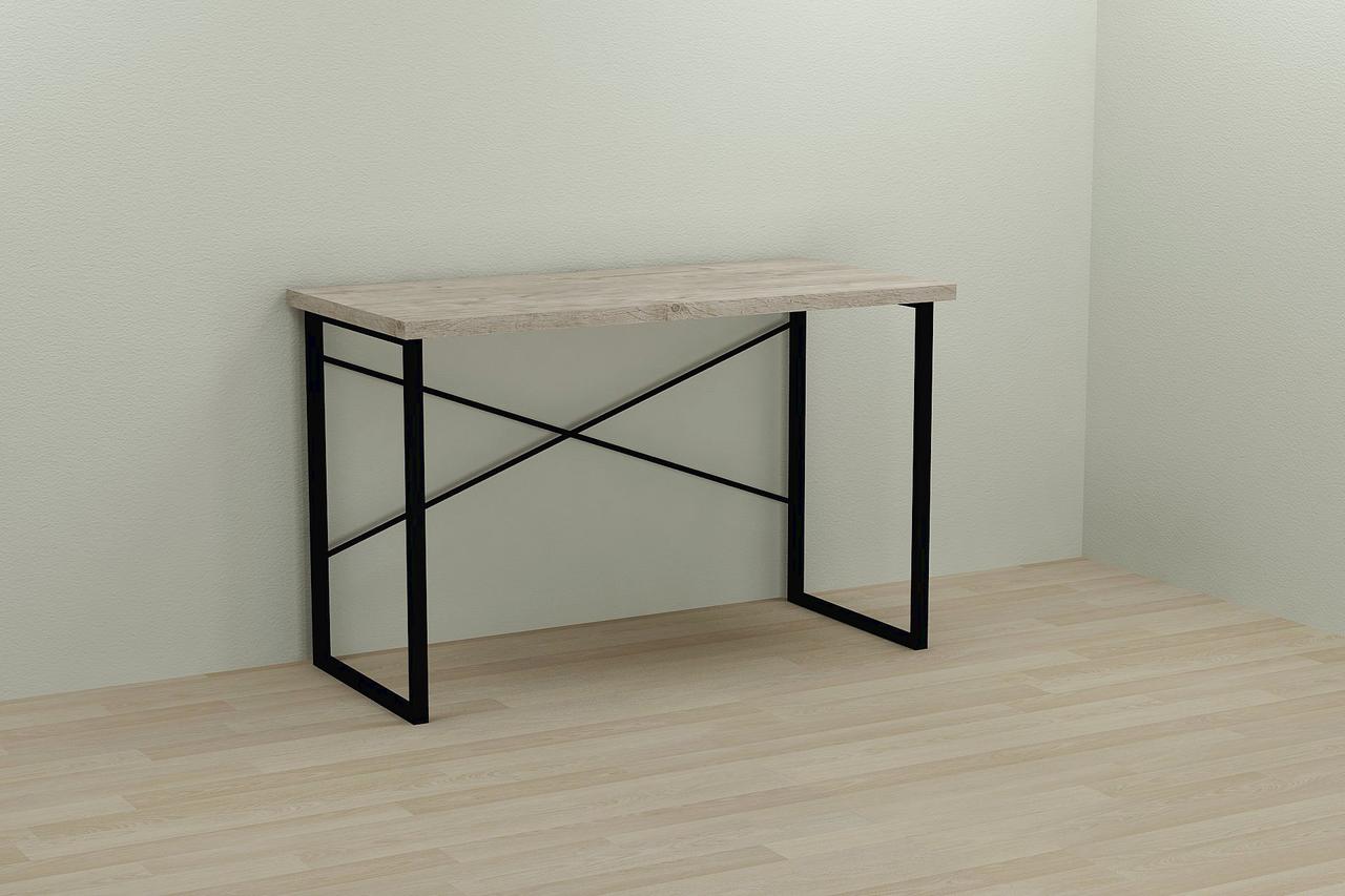 

Компьютерный стол Ferrum-decor Дейв 75x140x70 черный ДСП Дуб Шервуд 32мм