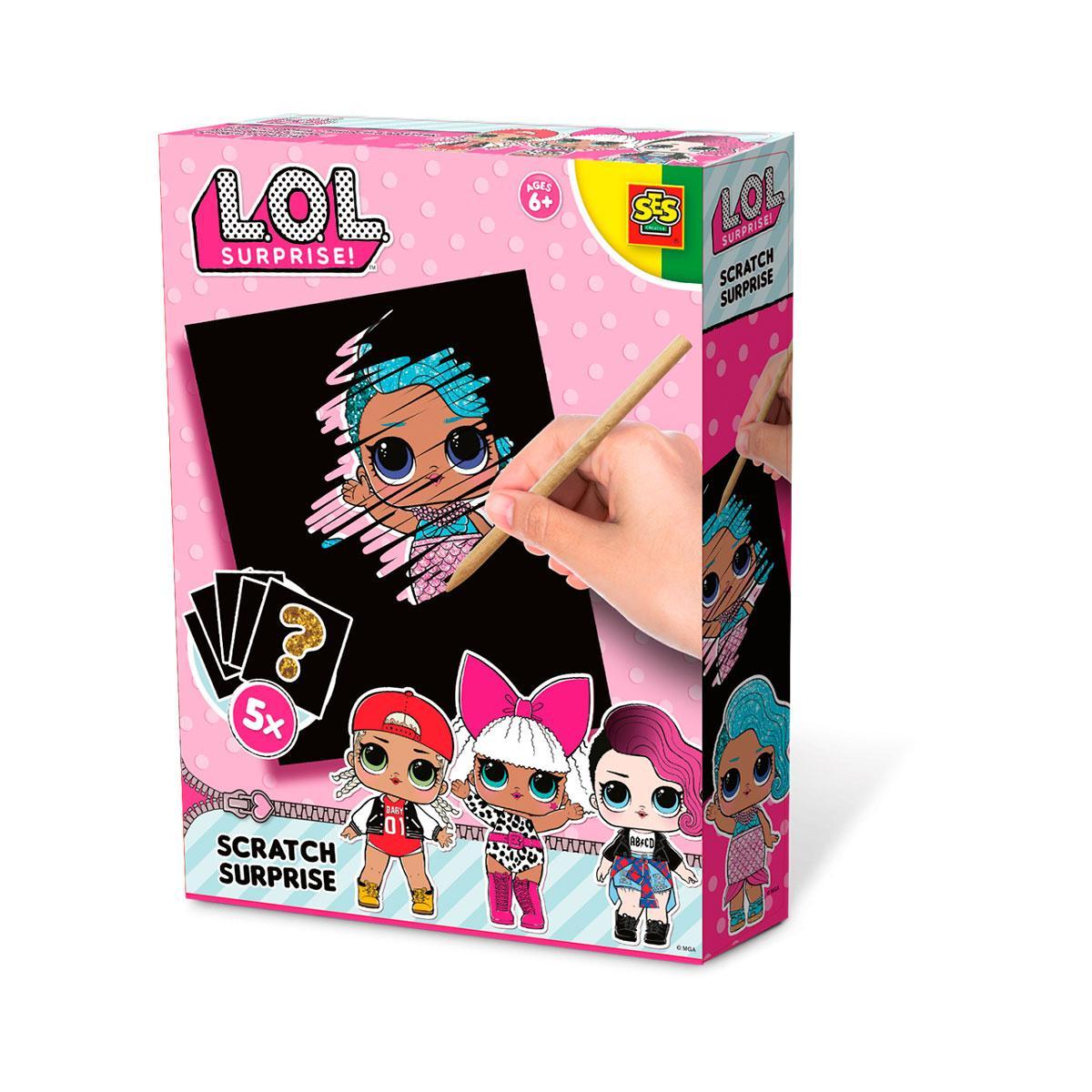 

Набор для творчества серии L.O.L SURPRISE! - Скретч сюрприз SES Creative 14194S