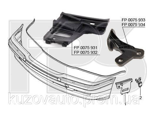 

Крепеж бампера BMW 7 E38 94-02, левый, 2 (см. рис.) (FPS) 51118125307