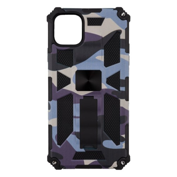 

Чехол Shockproof Camouflage for Apple Iphone 11 Pro Max, Белый|голубой