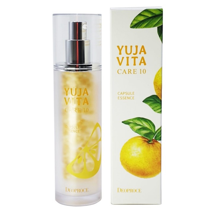 

Омолаживающая капсульная эссенция с цитроном для лица Deoproce Yuja Vita Care 10 Capsule Essence 50 г