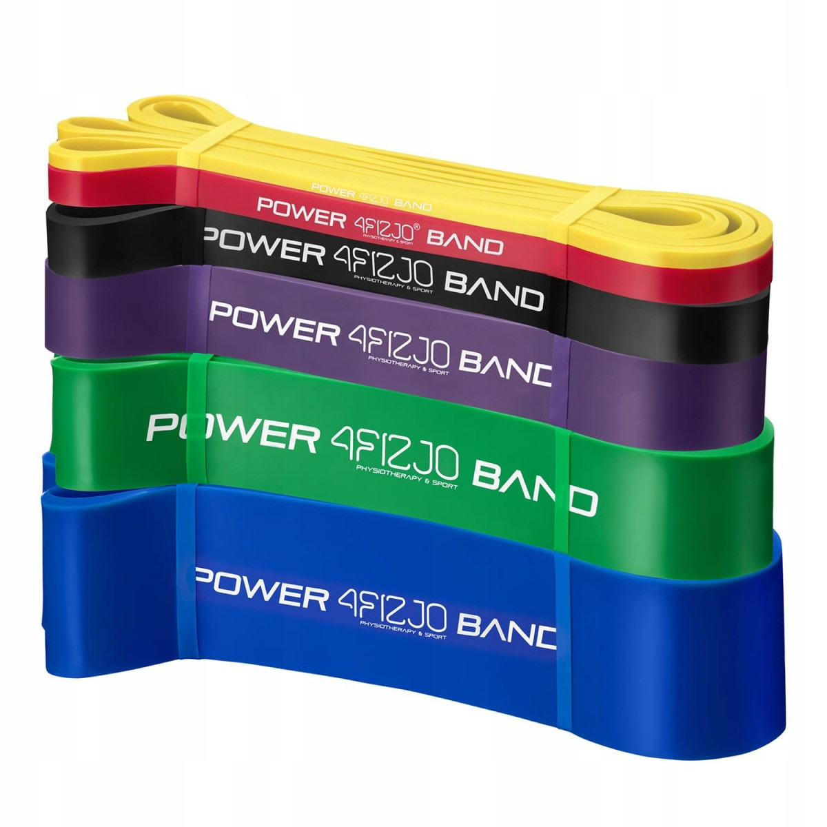 

Набор эспандер-петли 4FIZJO Power Band 6 шт 2-46 кг для подтягивания, турника, воркаута и фитнеса