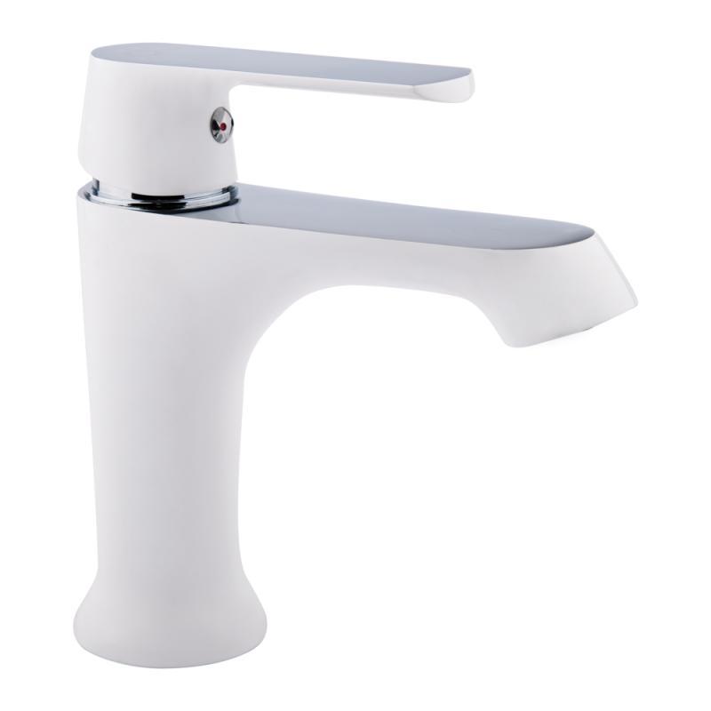 

Смеситель для раковины Qtap Fresh WCR 001F, Белый / хром