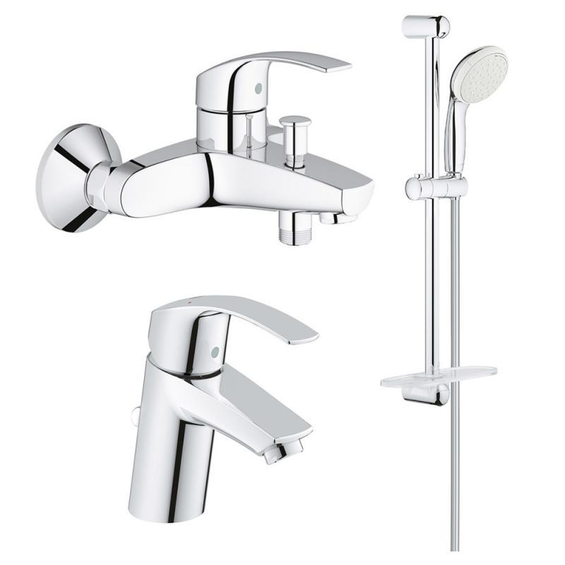 

Набор смесителей Grohe Eurosmart S-Size 123238S, Хром