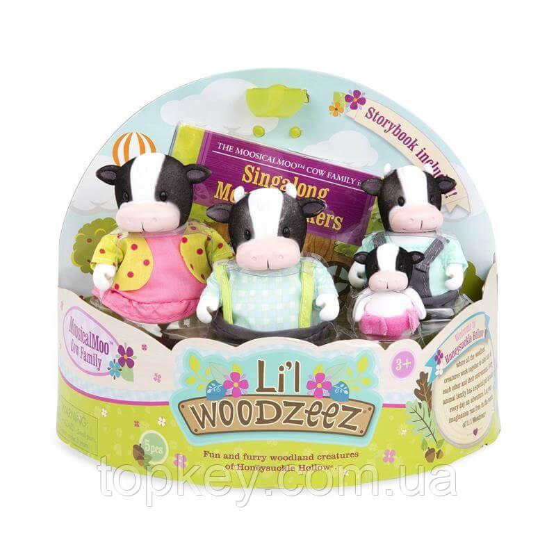 

Набор фигурок Li`l Woodzeez Семья Коров (6195)