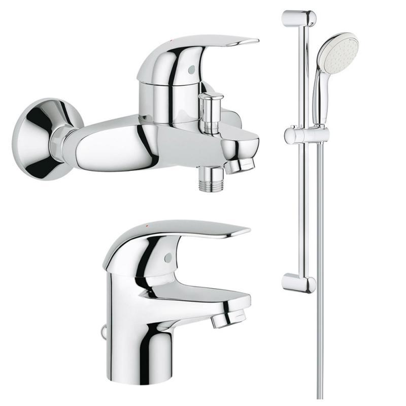 

Набор смесителей Grohe Euroeco 123226S, Хром