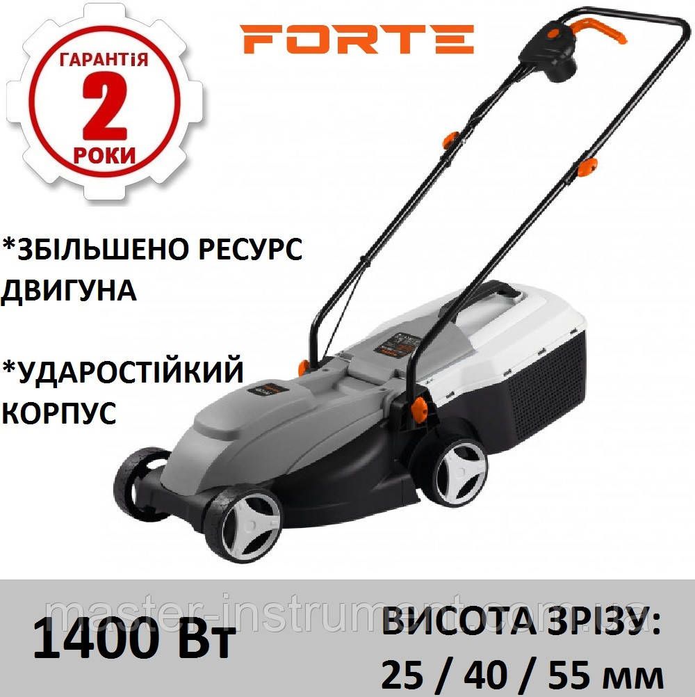 

Газонокосилка электрическая Forte FEM-1400M