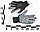 *Перчатки трикотажные бесшовные с нитрил. покрытием ладони, черно-серые, 36-38г, тонкие (размер 10), фото 2