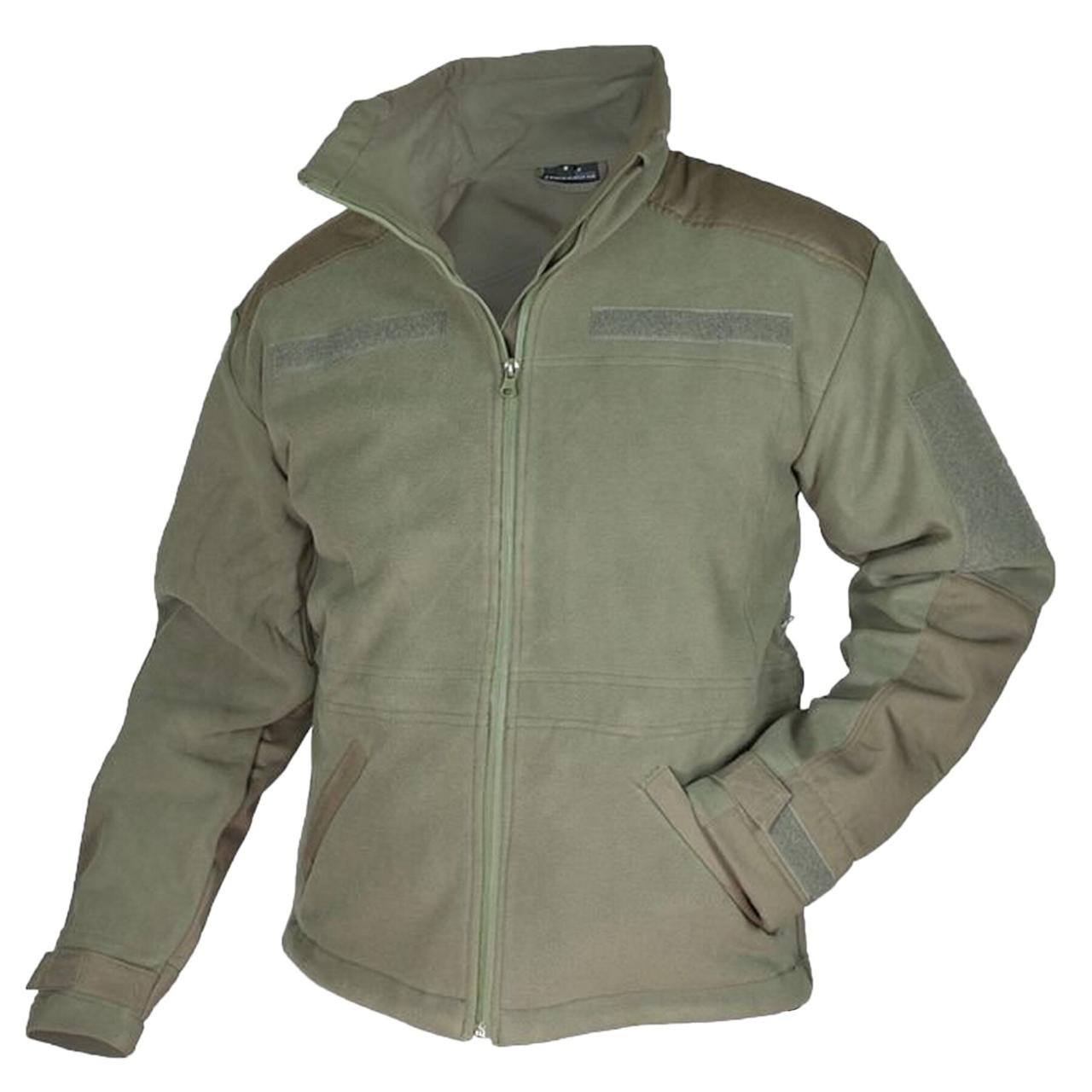 

Куртка флисовая тактическая MIL-TEC Windproof Jacket Оливковая, Олива