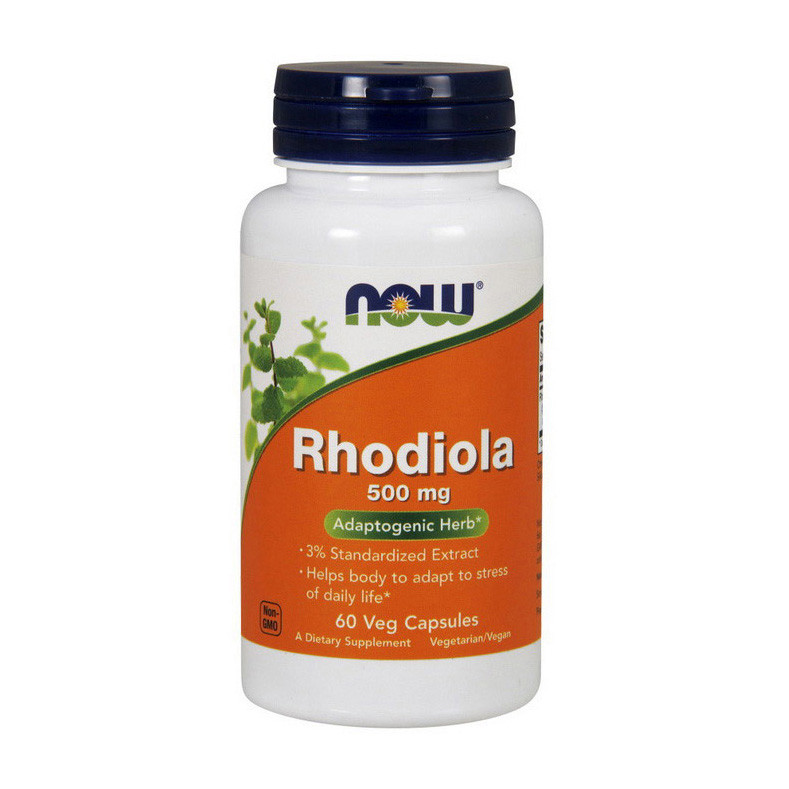 

Родиола Rhodiola Now Foods Rhodiola 500 mg (60 капс) нау фудс