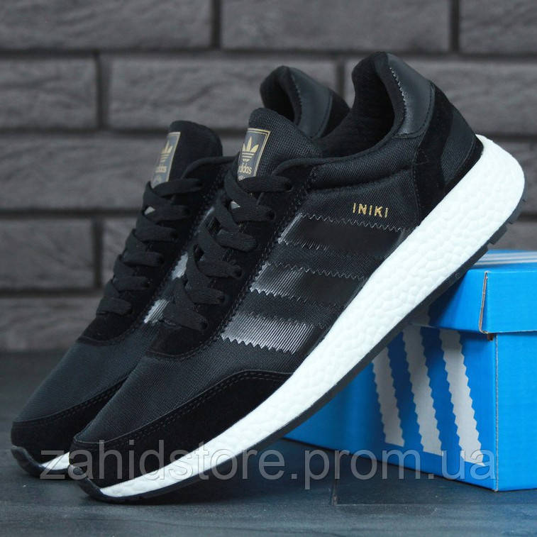 

Мужские кроссовки в стиле Adidas Iniki RUNNER BOOST, черный, Вьетнам 44