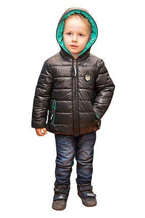 Двухстороння куртка для хлопчика, фото 2