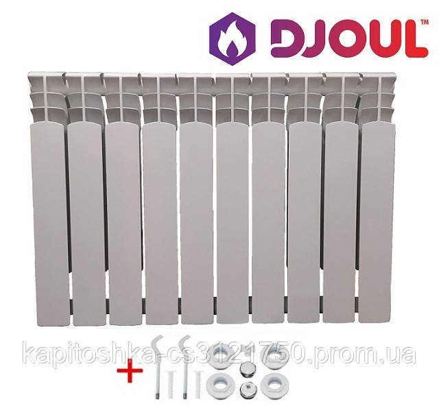 Биметаллический радиатор отопления Djoul 500*100, Джоуль 500/100