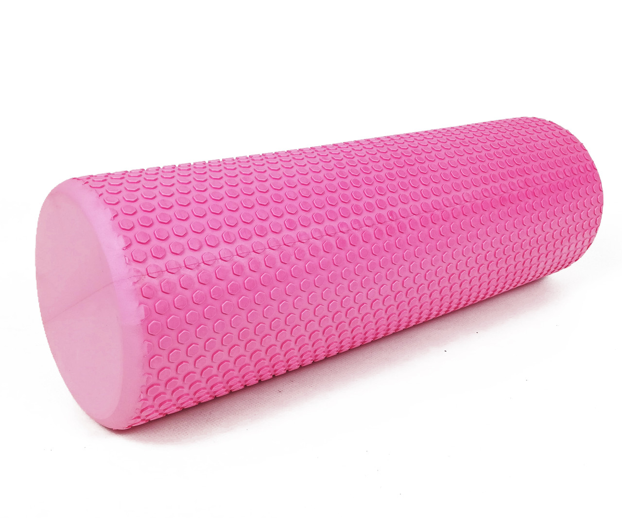 

Ролик массажный Foam Roller EVA пена 45 см розовый. Ролик для йоги и фитнеса