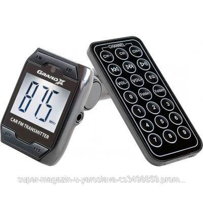 

FM модулятор Grand-X CUFM71GRX black SD/USB (CUFM71GRX)