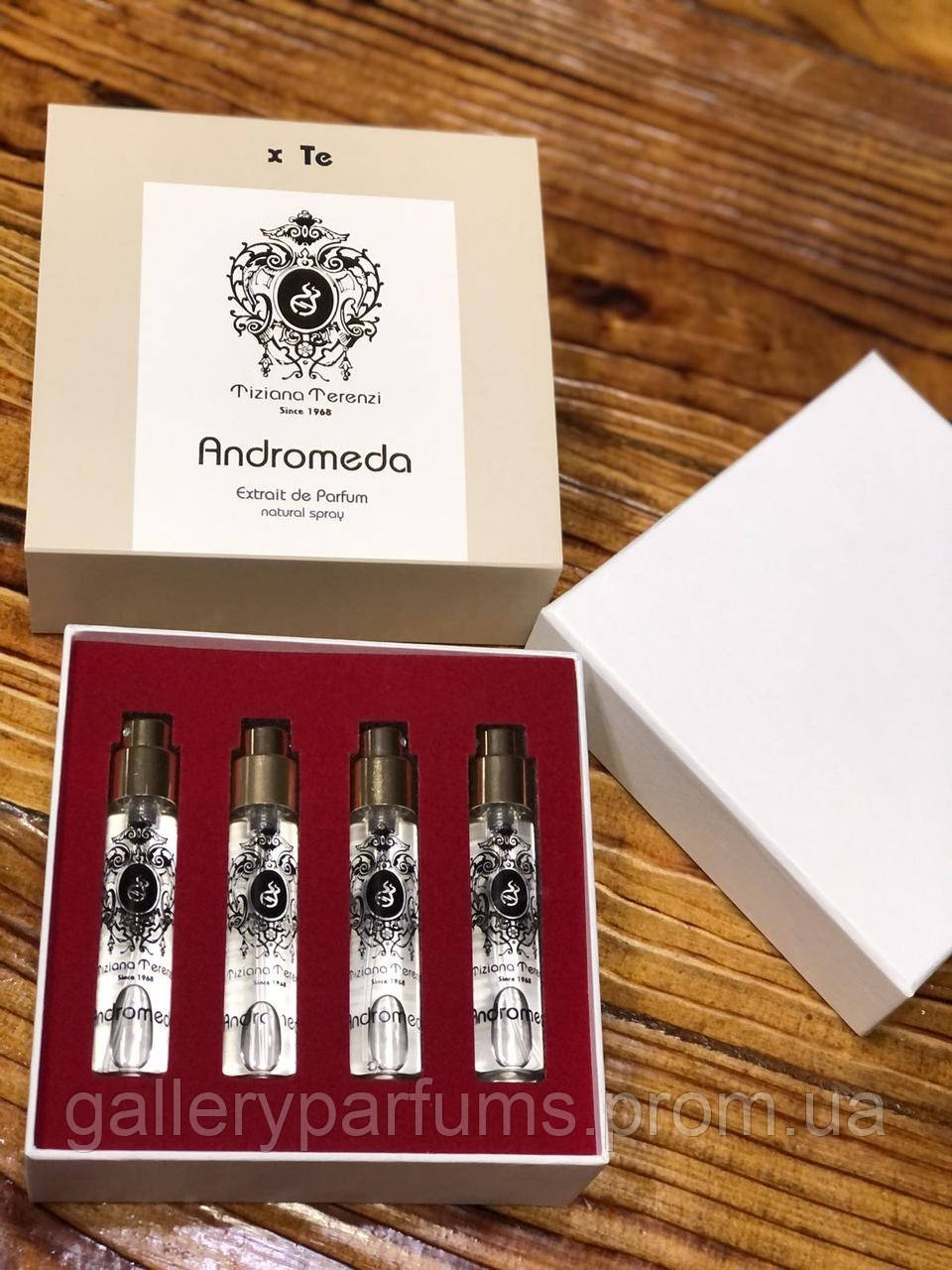 

Набор Оригинал TIZIANA TERENZI LUNA COLLECTION ANDROMEDA extrait de parfum 4 × 11 ml Made in UAE