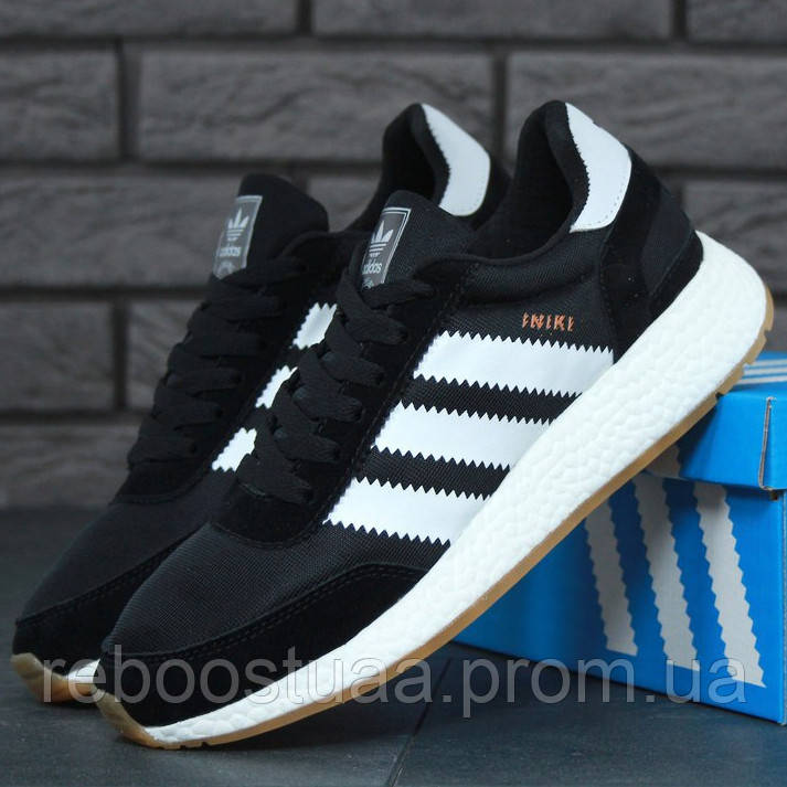 

Жіночі кросівки в стилі Adidas Iniki RUNNER BOOST, чорно-білий, В'єтнам 40