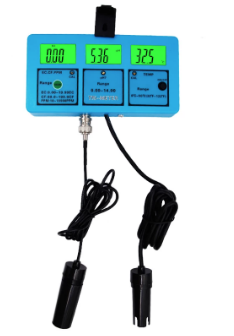 

Стационарный комбинированный монитор РН-117 pH, EC, CF, TDS, Temp - monitor