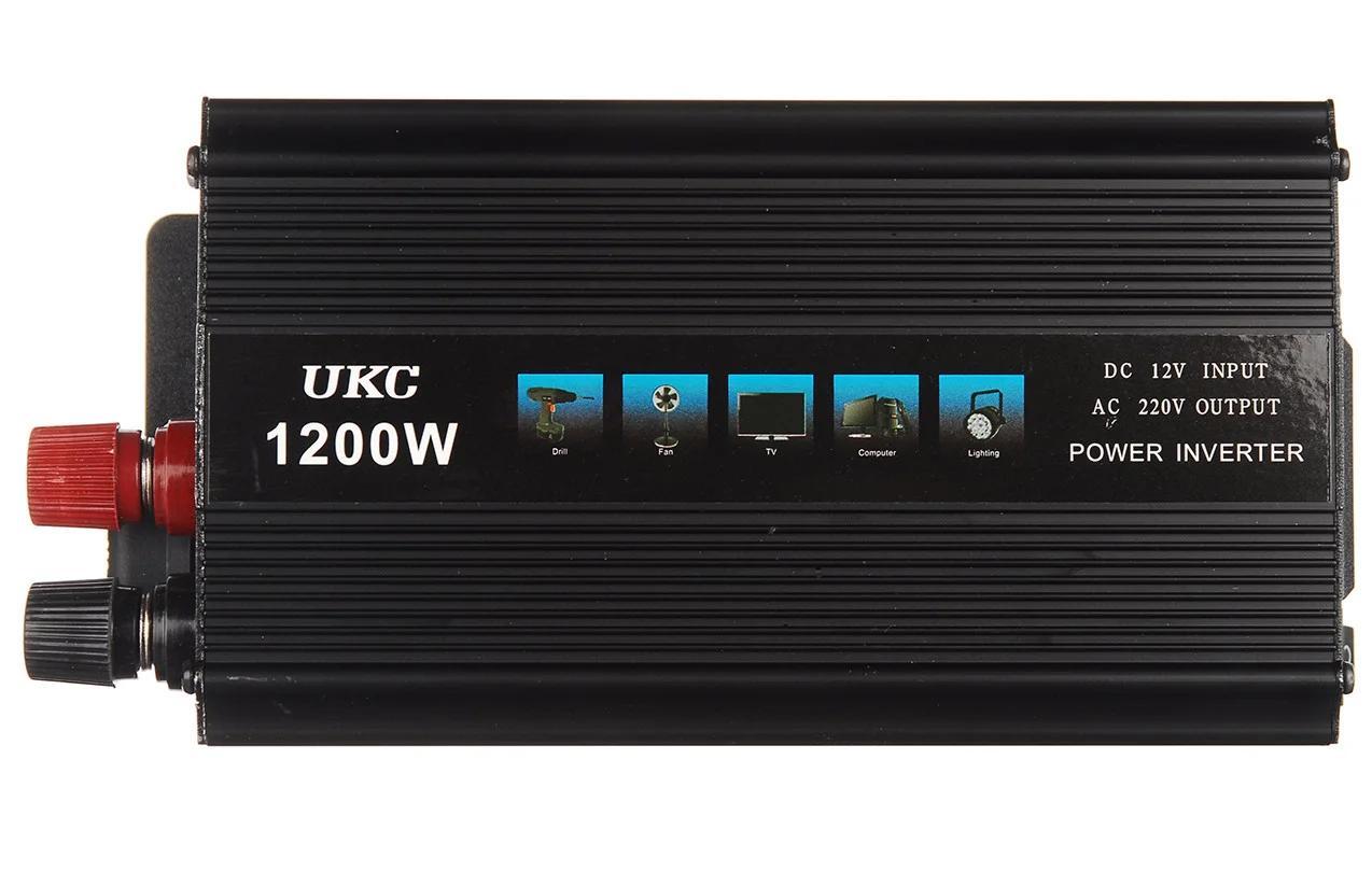 

Преобразователь 1200W SSK AC/DC 12V Автомобильный инвертор в Украине