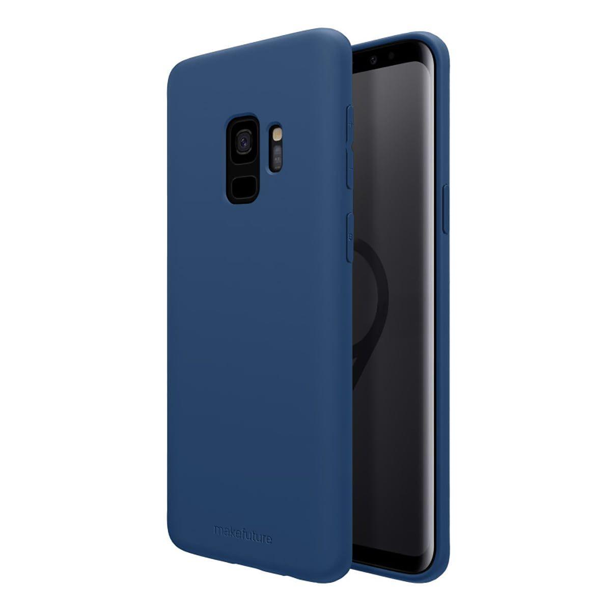 

Чехол MakeFuture Silicone Case Samsung G965 Galaxy S9 Plus Blue (MCS-SS9PBL