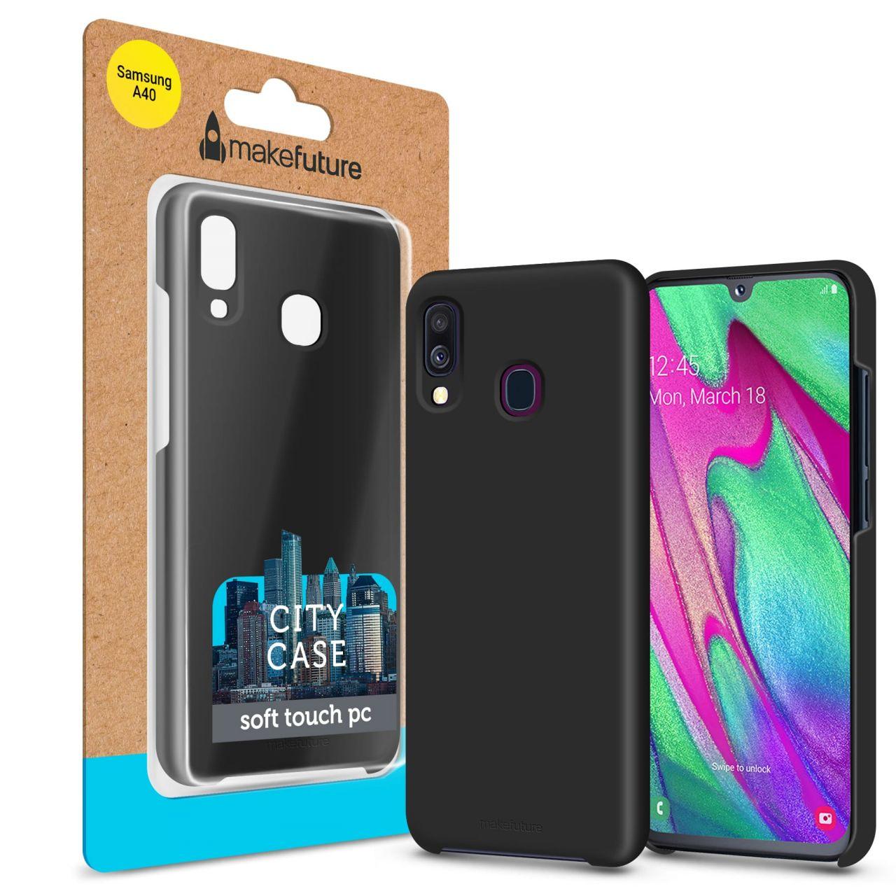 

Чехол MakeFuture City Case Samsung A404 Galaxy A40 Black (MCC-SA405BK