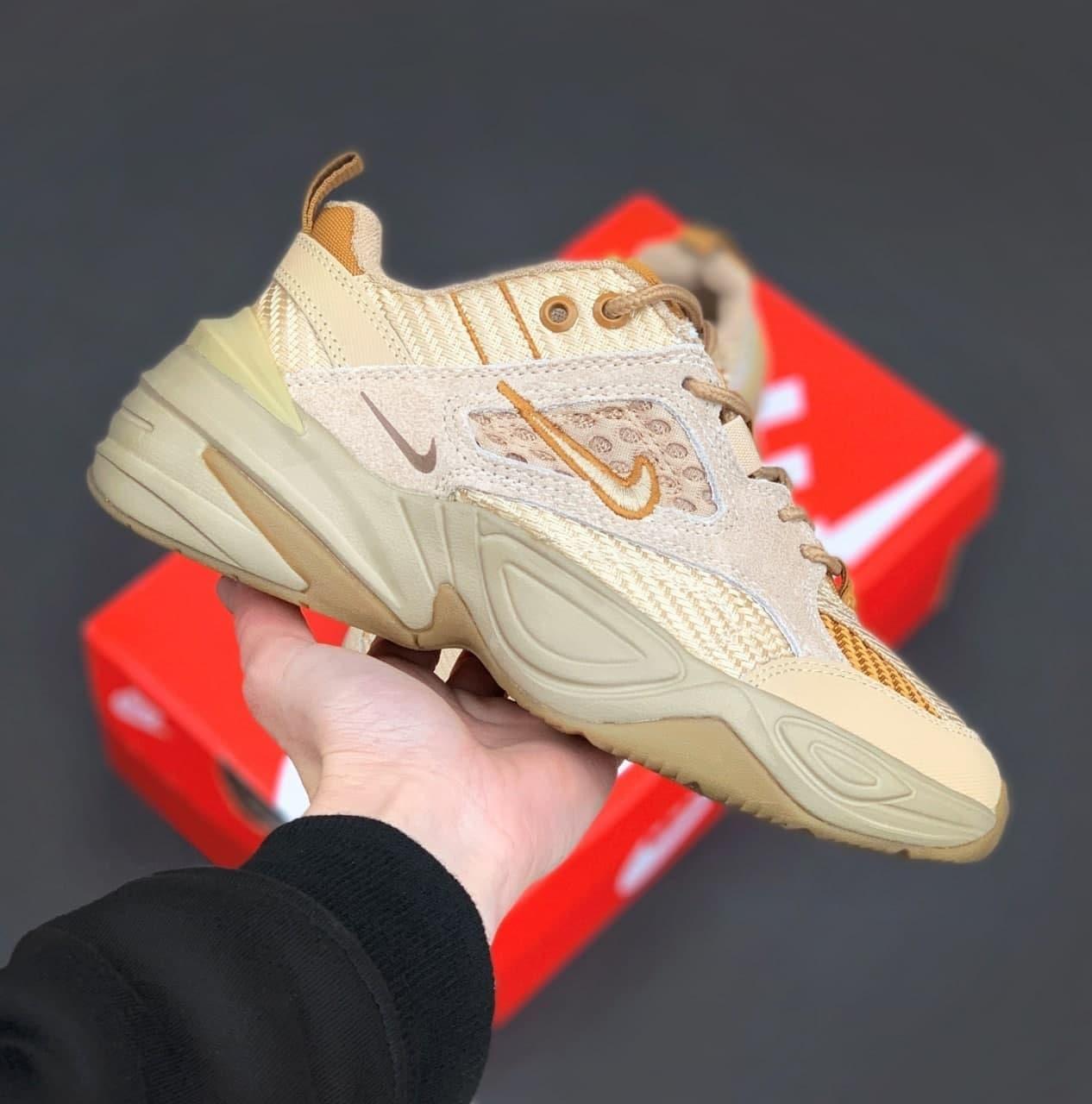 

Женские кроссовки Nike M2K Tekno Brown / Найк М2К Текно Коричневые, Коричневый