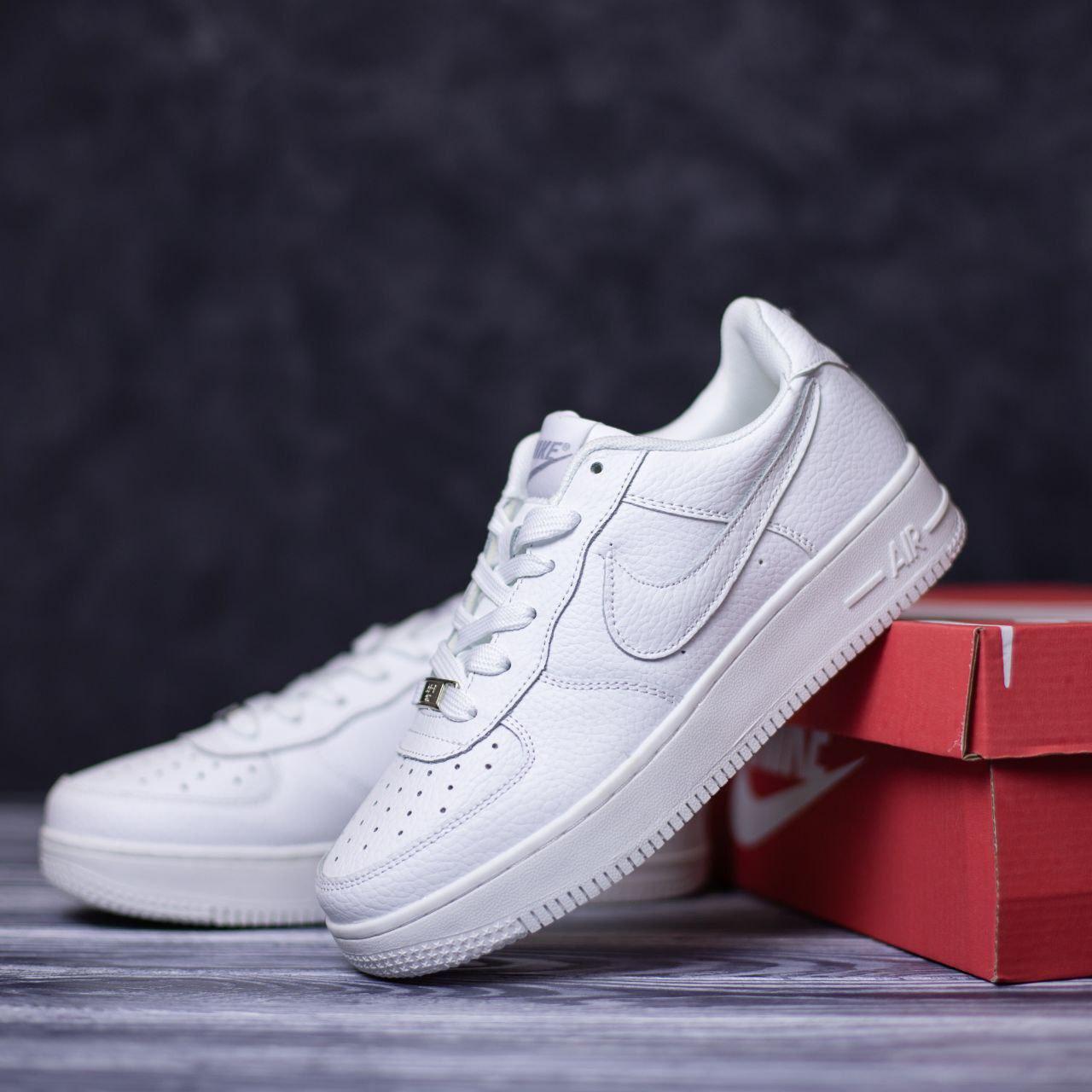 

Мужские кроссовки Nike Air Force 1 White / Найк Аир Форс 1 Белые 43, Белый