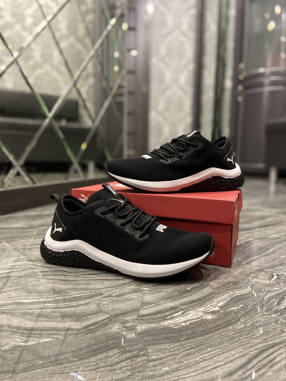 

Мужские кроссовки Puma Hybrid Black / Пума Гибрид Черные 43