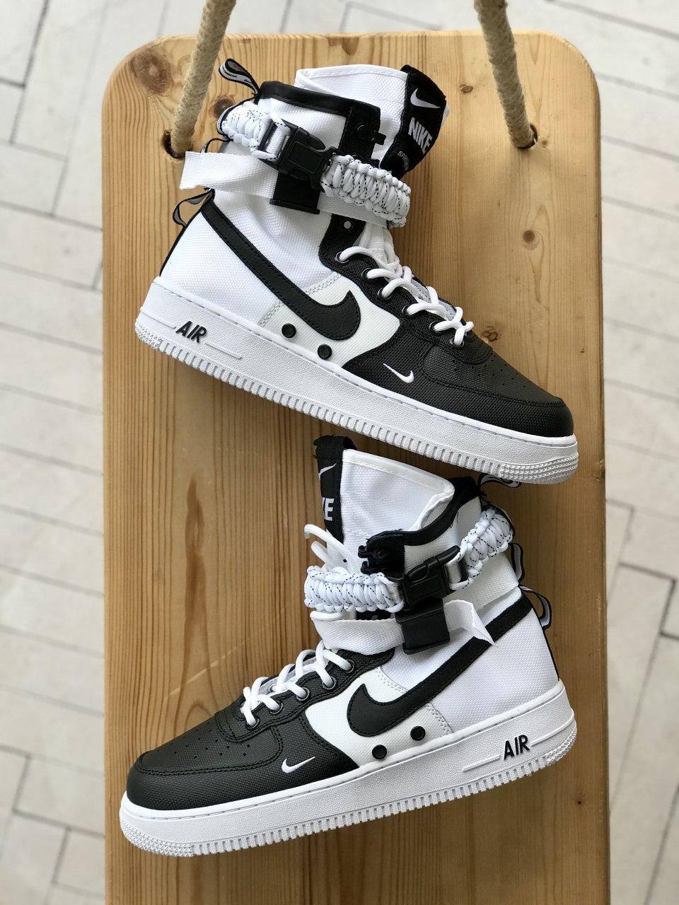 

Мужские кроссовки Nike Special Field Air Force 1 White / Найк СФ Аир Форс 1 Белые, Белый