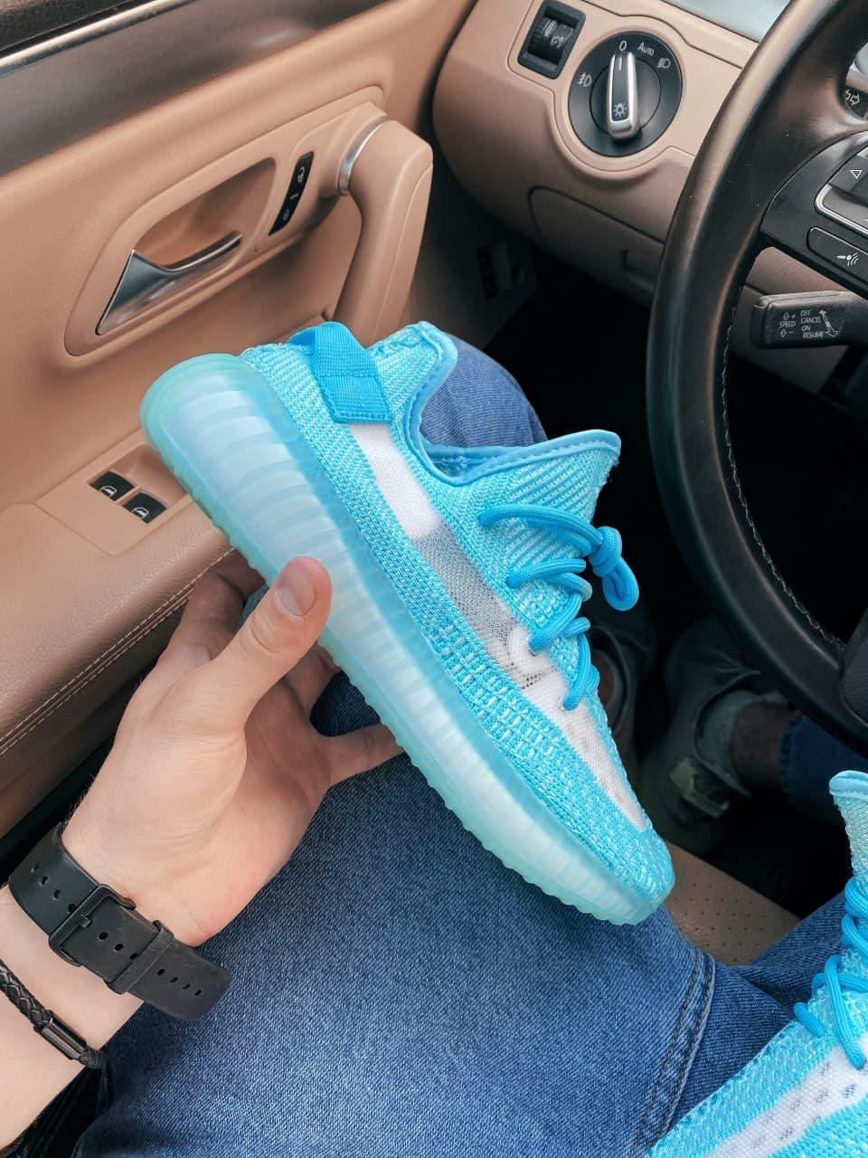 

Женские кроссовки Adidas Yeezy Boost 350 v2 Bluewater / Адидас Изи Буст 350 в2 Голубые, Голубой