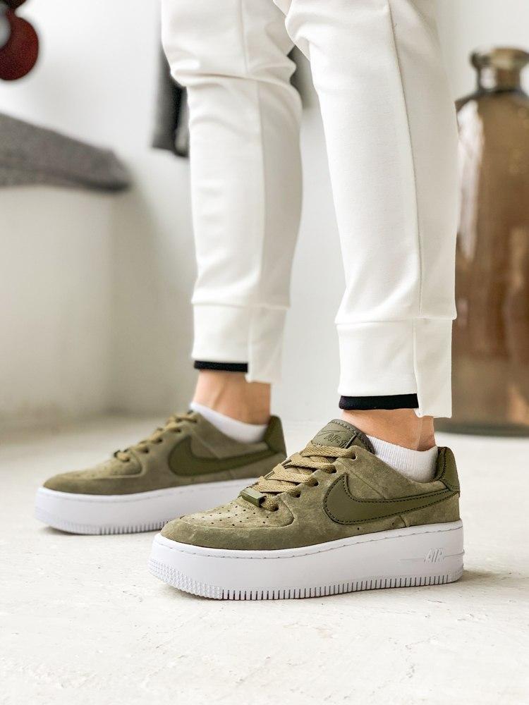 

Женские кроссовки Nike Air Force 1 Low Camo / Найк Аир Форс 1 Лоу Хаки