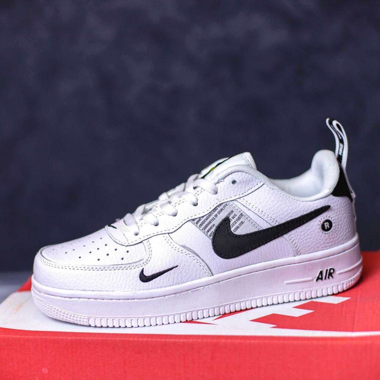 

Мужские кроссовки Nike Air Force 1 LV8 White Black / Найк Аир Форс 1 ЛВ8 Белые Черные 45, Белый