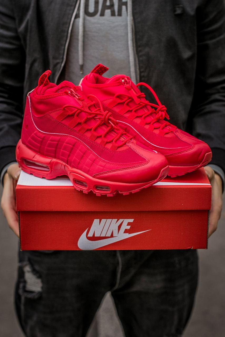 

Мужские кроссовки Nike Air Max 95 Sneaker Red / Найк Аир Макс 95 Сникер 46, Красный