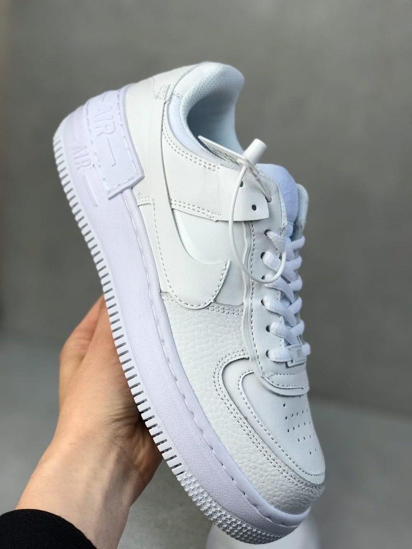 

Женские кроссовки Nike Air Force Shadow White / Найк Аир Форс Шадов Вайт 38, Белый