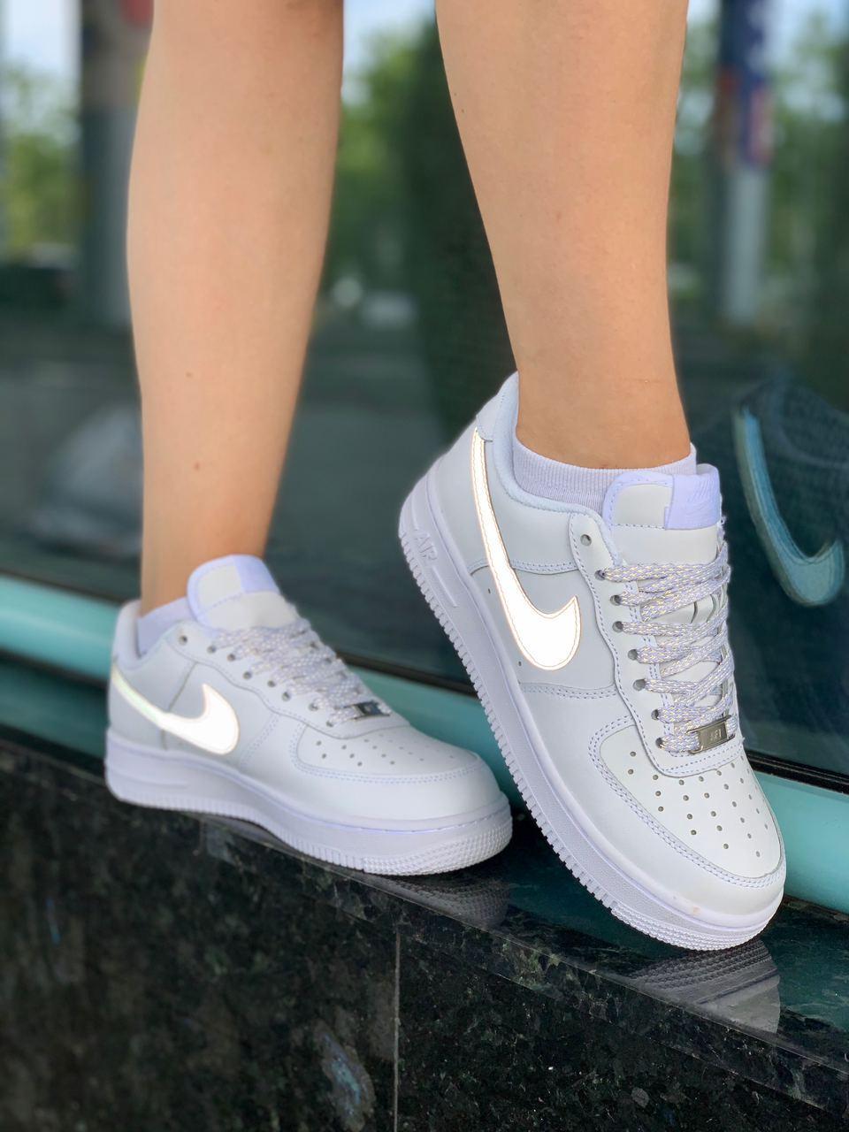 

Женские кроссовки Nike Air Force 1 White / Найк Аир Форс 1 Белые 37, Белый