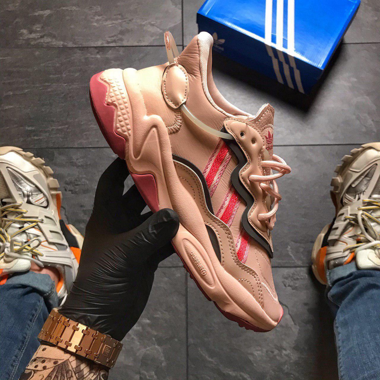 

Женские кроссовки Adidas Ozweego Pink / Адидас Озвиго Розовые 38, Розовый