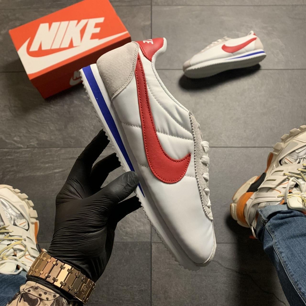 

Мужские кроссовки Nike CORTEZ White Red / Найк Кортез Белые Красные 44, Белый