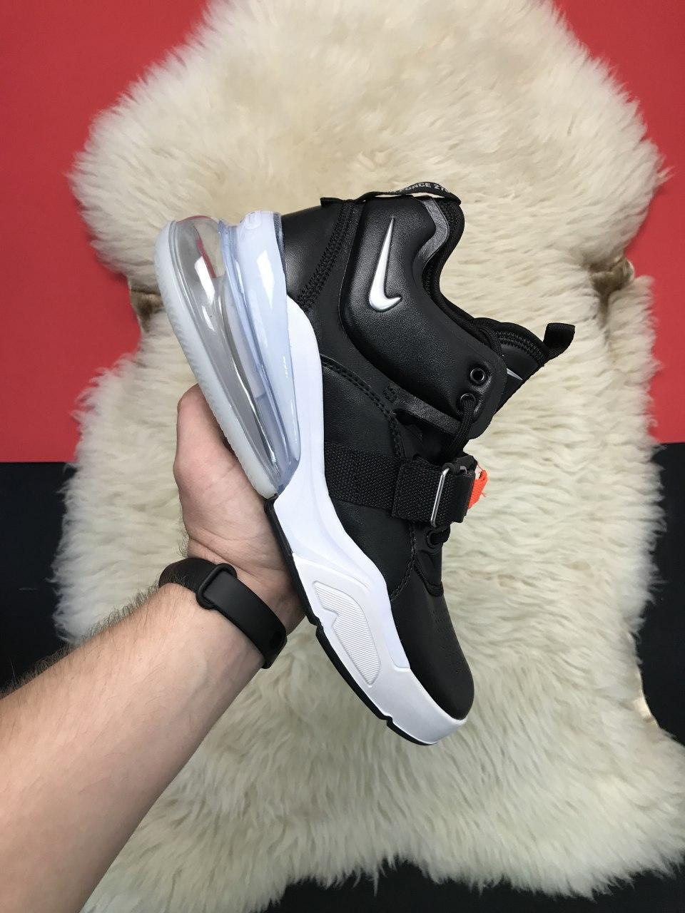 

Мужские кроссовки Nike Air Max 270 Black White / Найк Аир Макс 270 Черные Белые 45, Черный